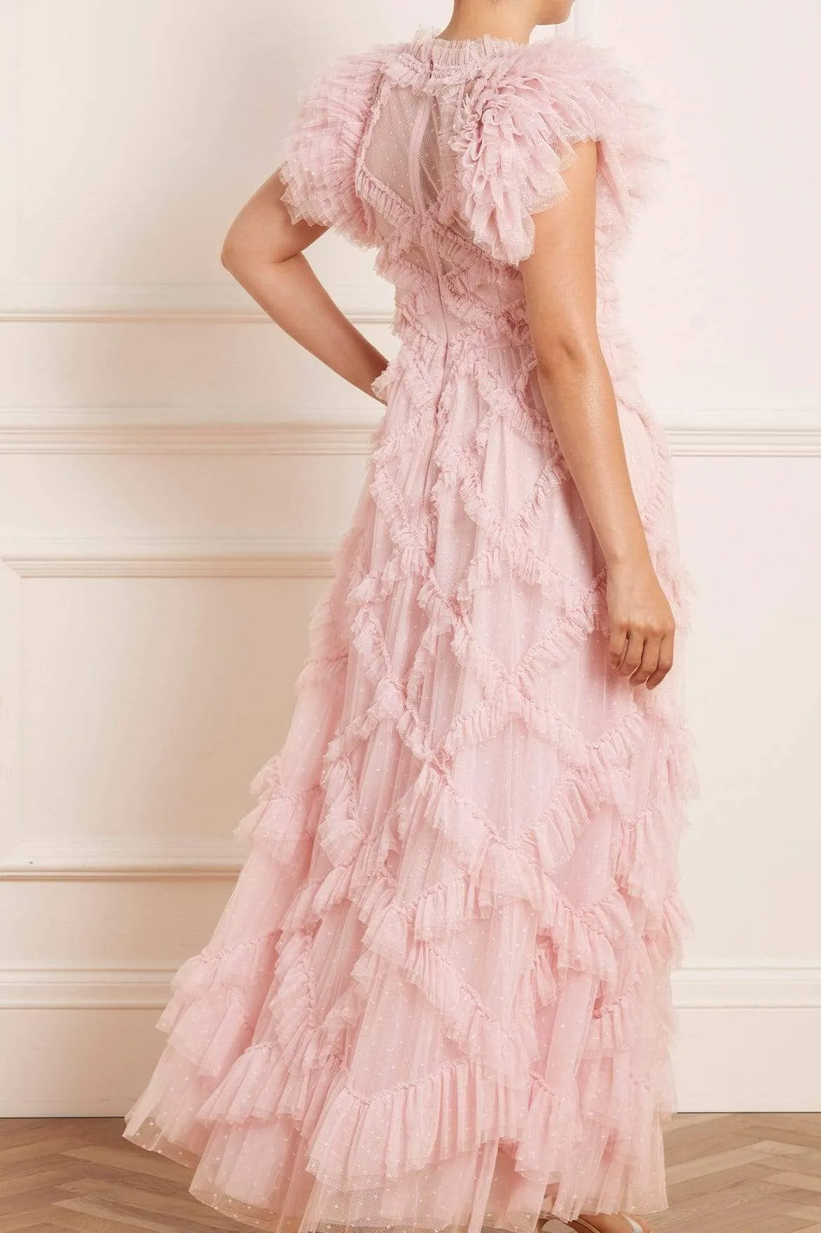 Genevieve Ruffle Gown