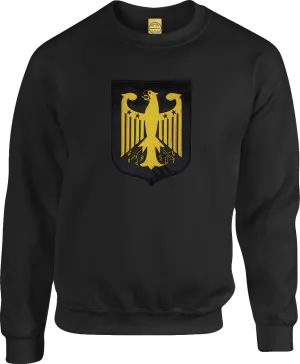 Germany Shield Crew Neck Sweater Black