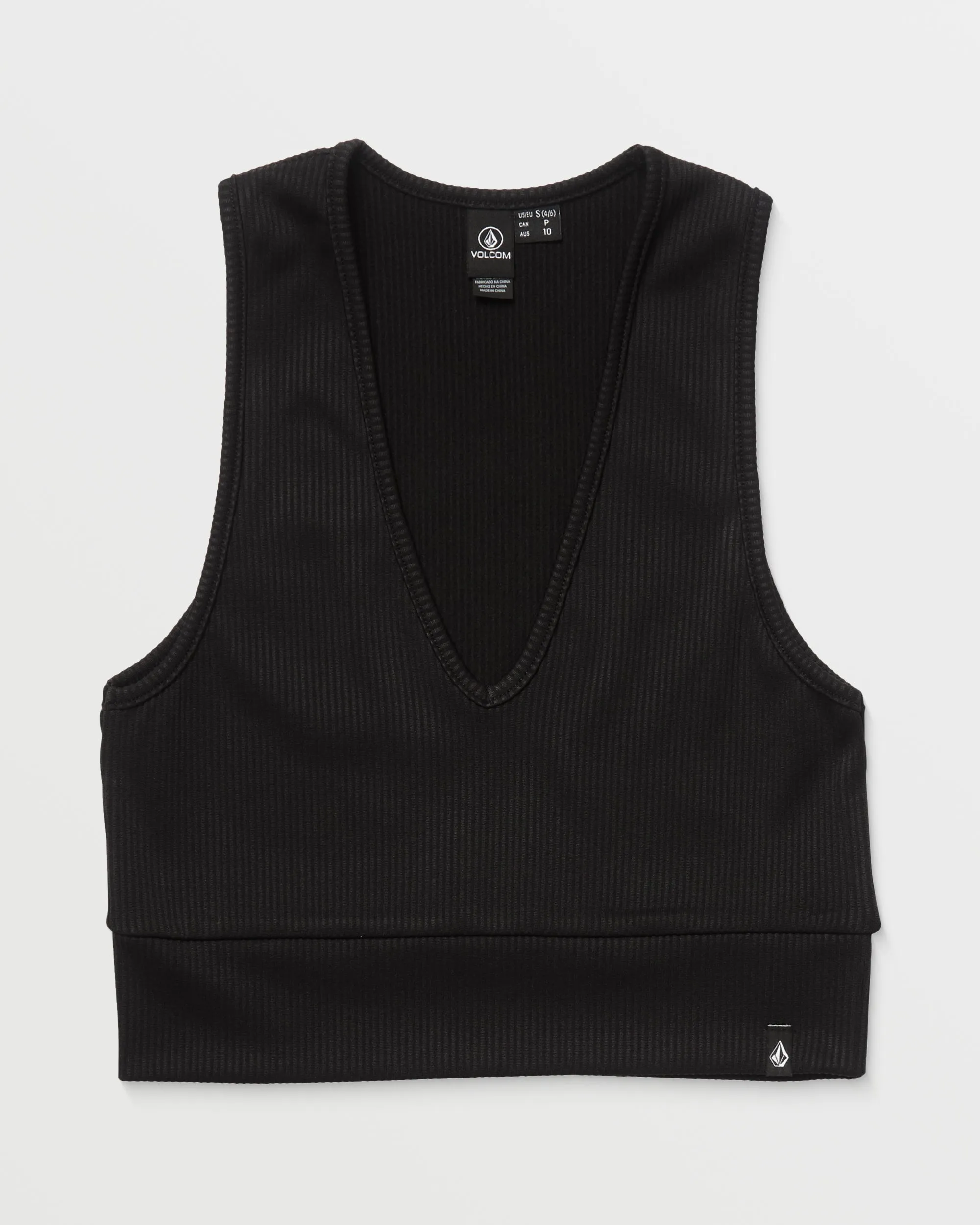 Gimmestank Rib Top - BLACK