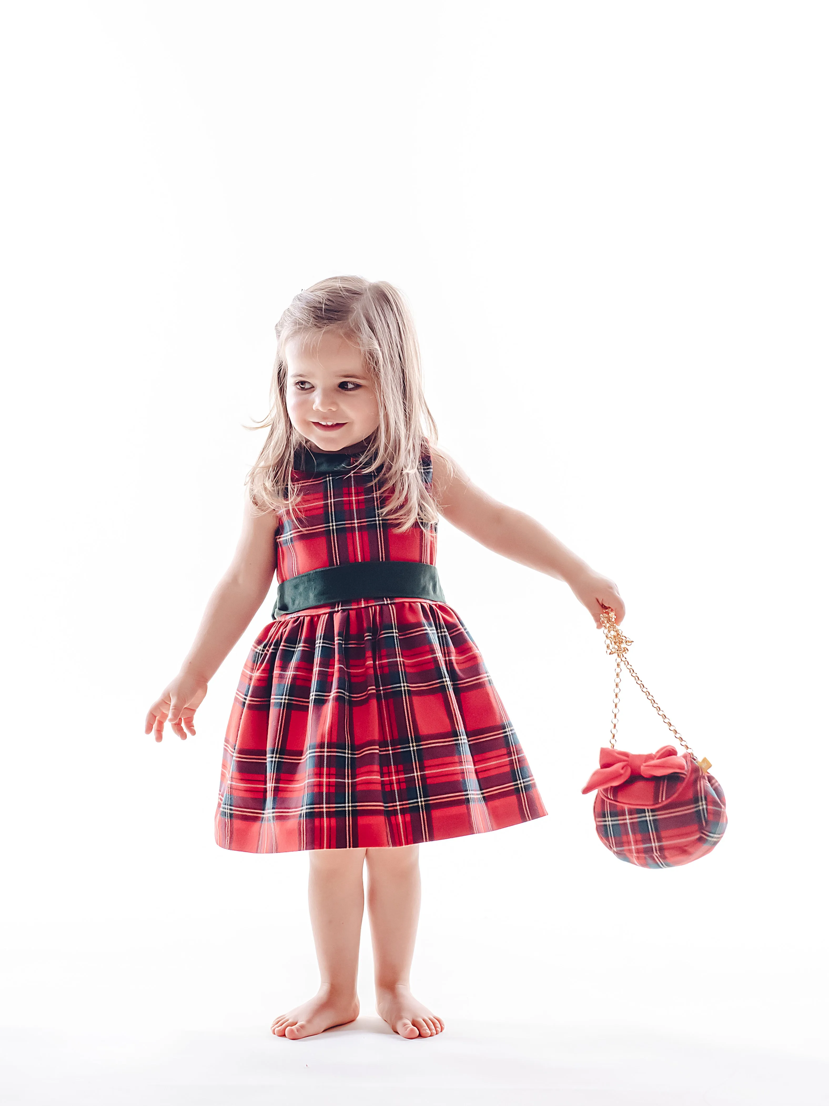 Girl Tartan Check Dress