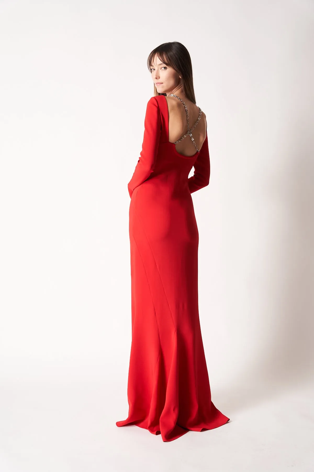 GIVENCHY | G-LINK BACKLESS DRESS