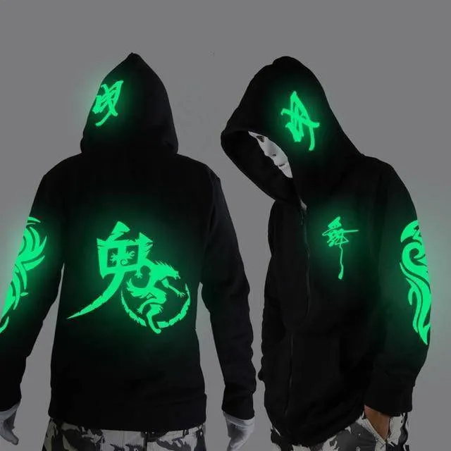 Glowing in The Niight Ghost Dance Hoodie