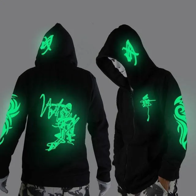 Glowing in The Niight Ghost Dance Hoodie