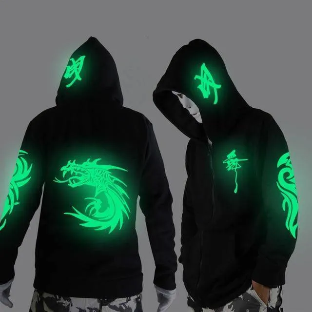 Glowing in The Niight Ghost Dance Hoodie