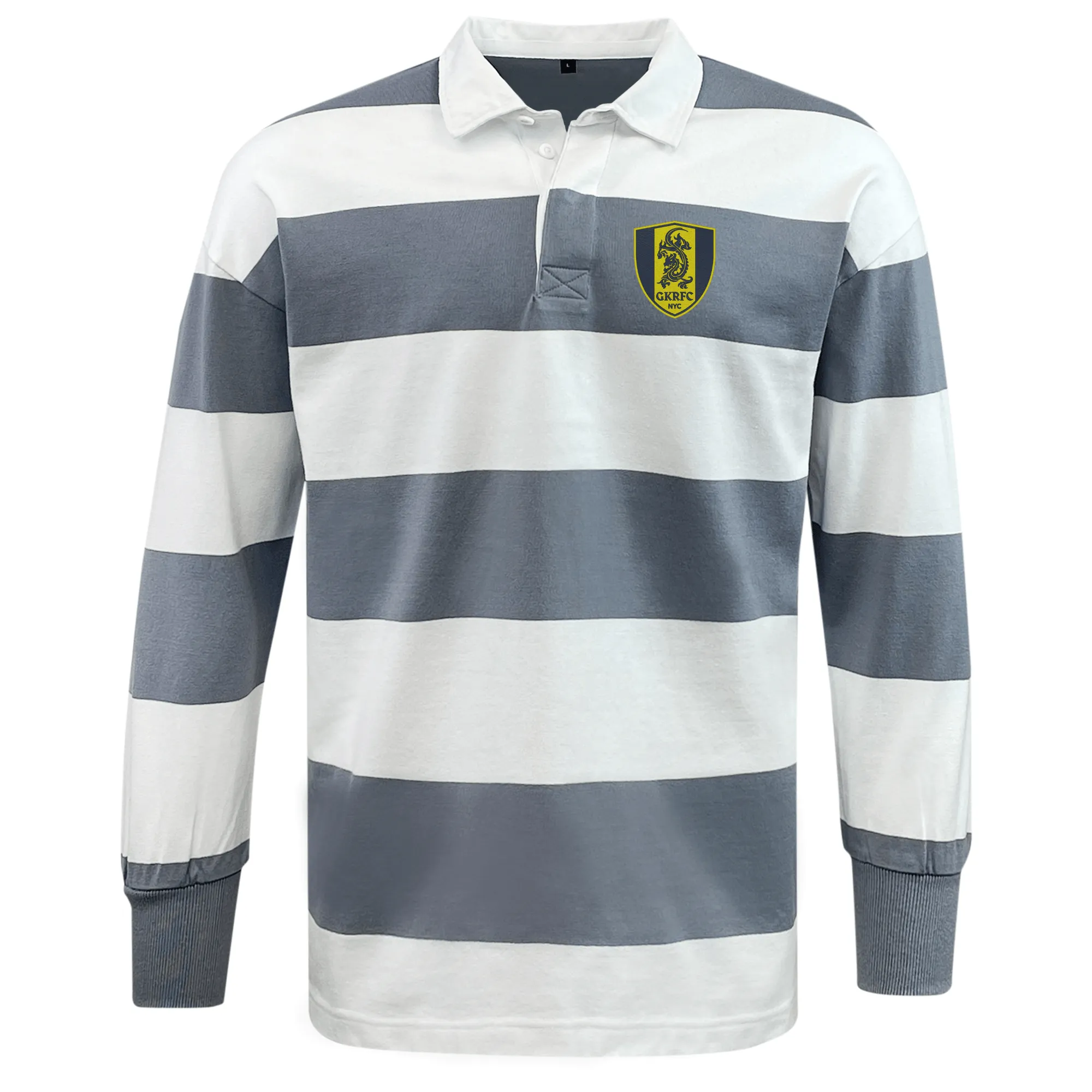 Gotham Knights Classic Long Sleeve Hooped Rugby Jersey