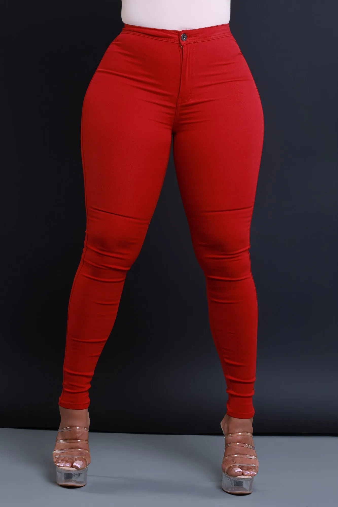 GP2100P-High Waist Stretch Pants (4 PCS)