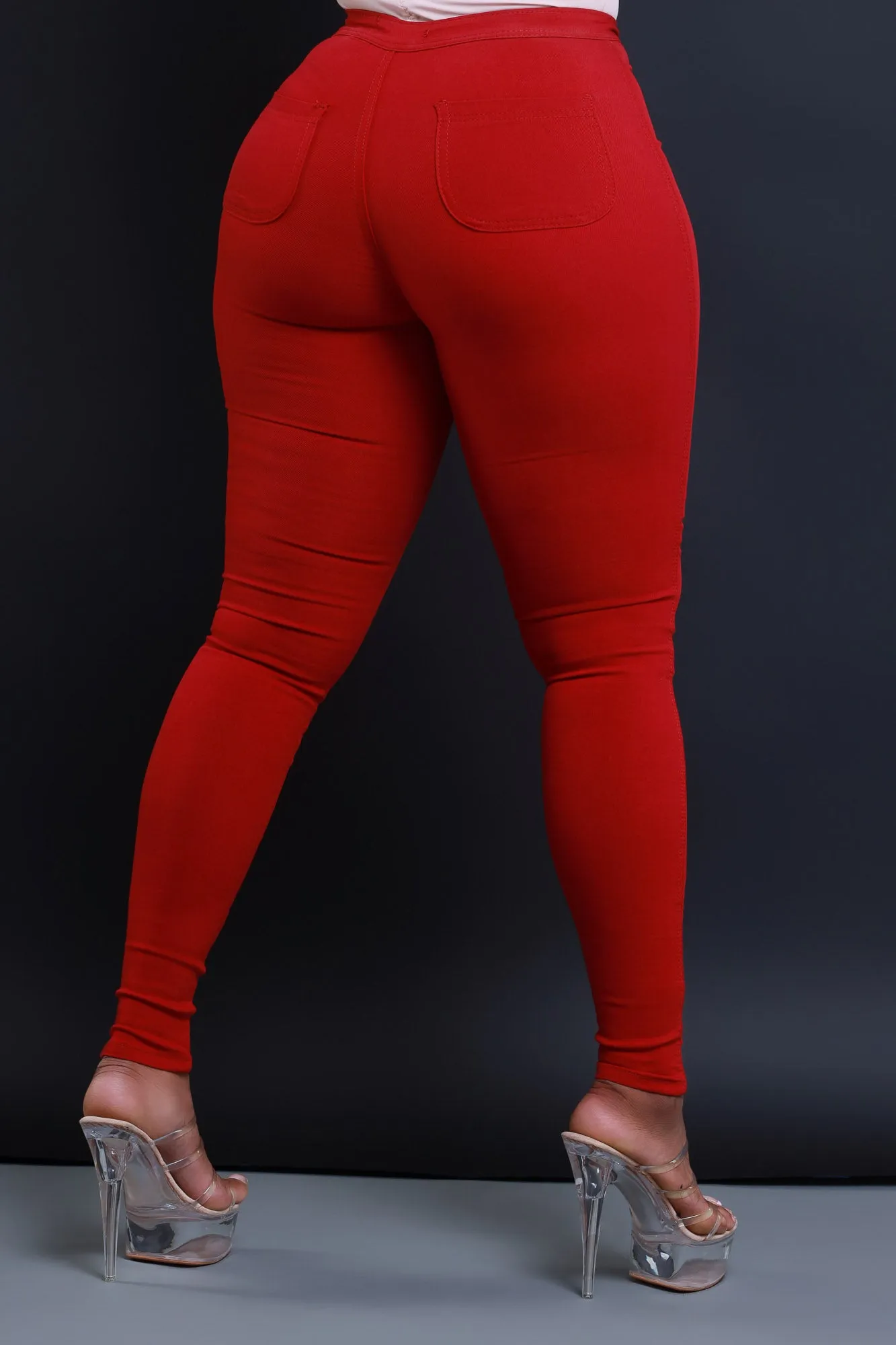 GP2100P-High Waist Stretch Pants (4 PCS)