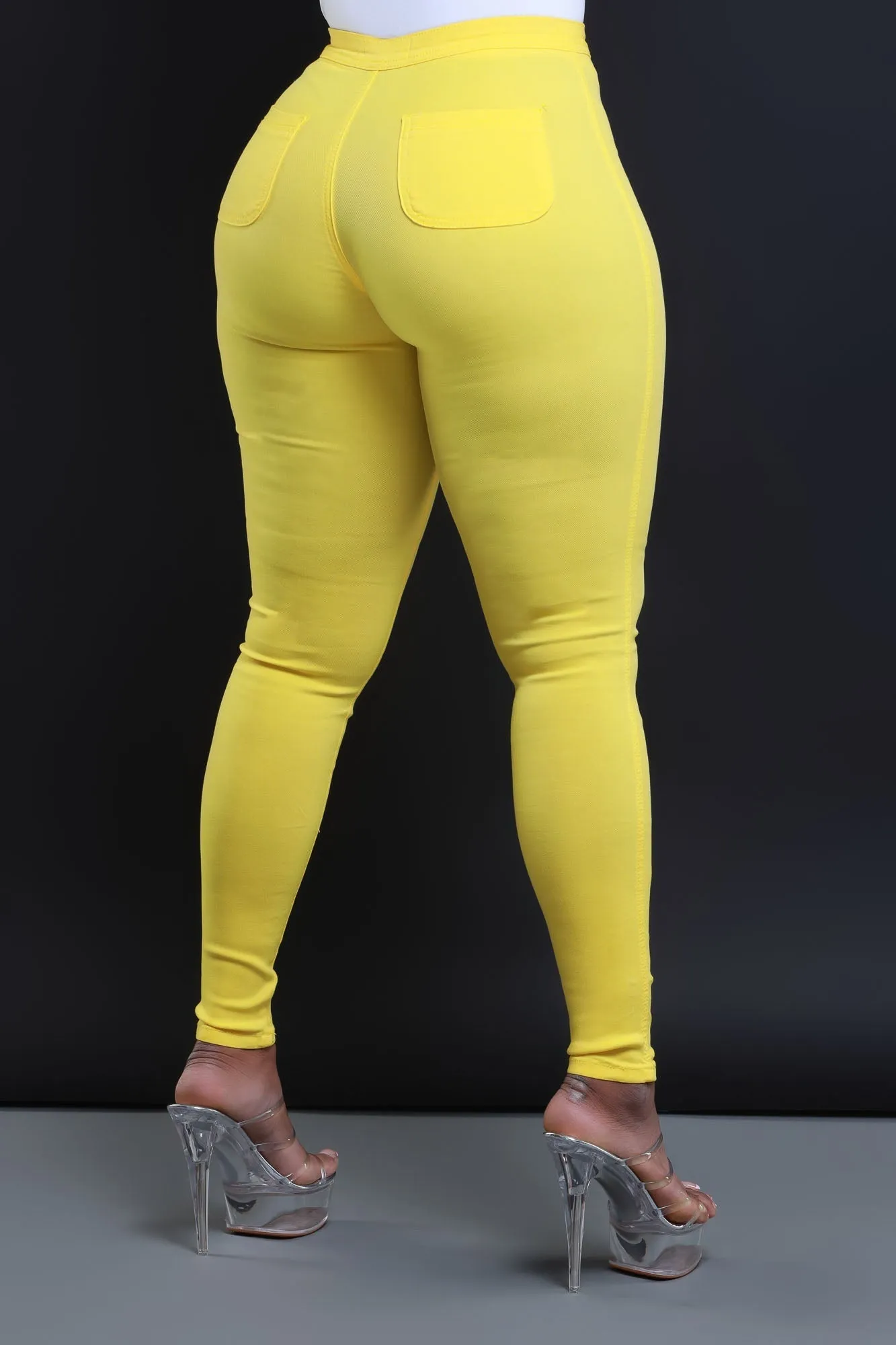 GP2100P-High Waist Stretch Pants (4 PCS)