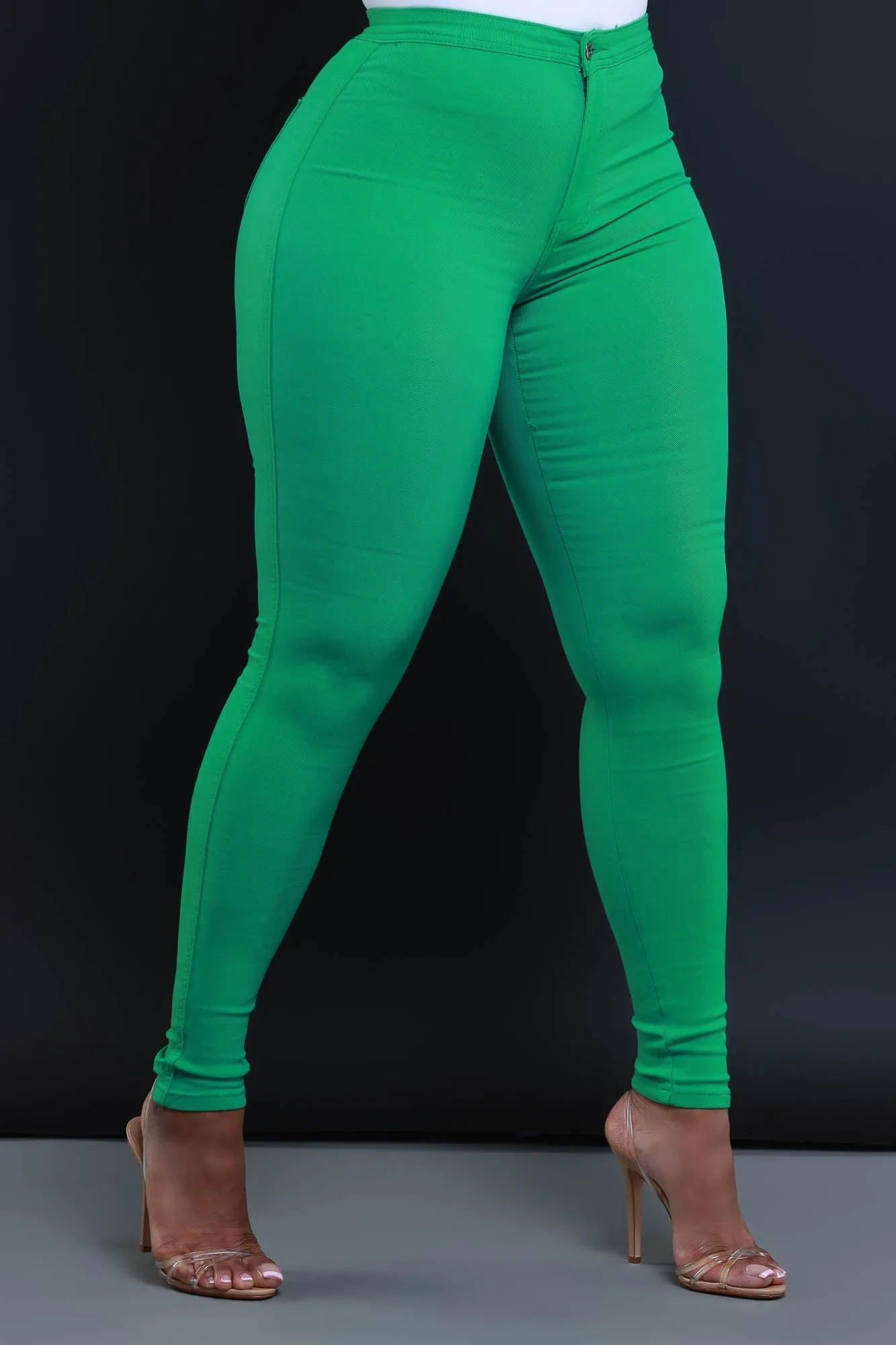 GP2100P-High Waist Stretch Pants (4 PCS)