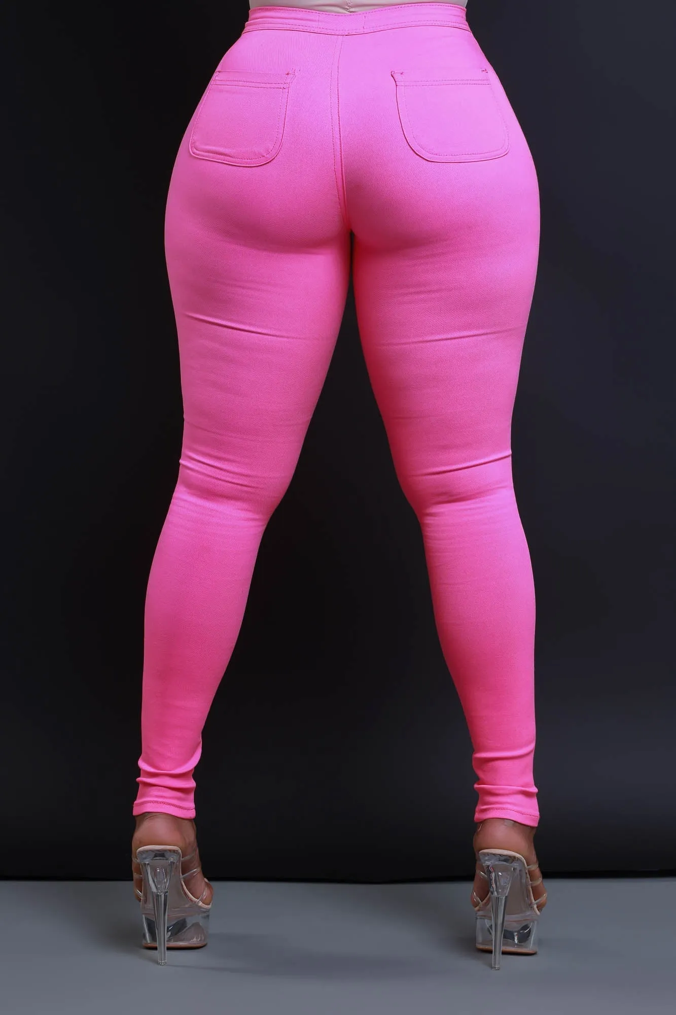 GP2100P-High Waist Stretch Pants (4 PCS)