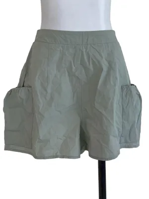 Green Pocket Shorts