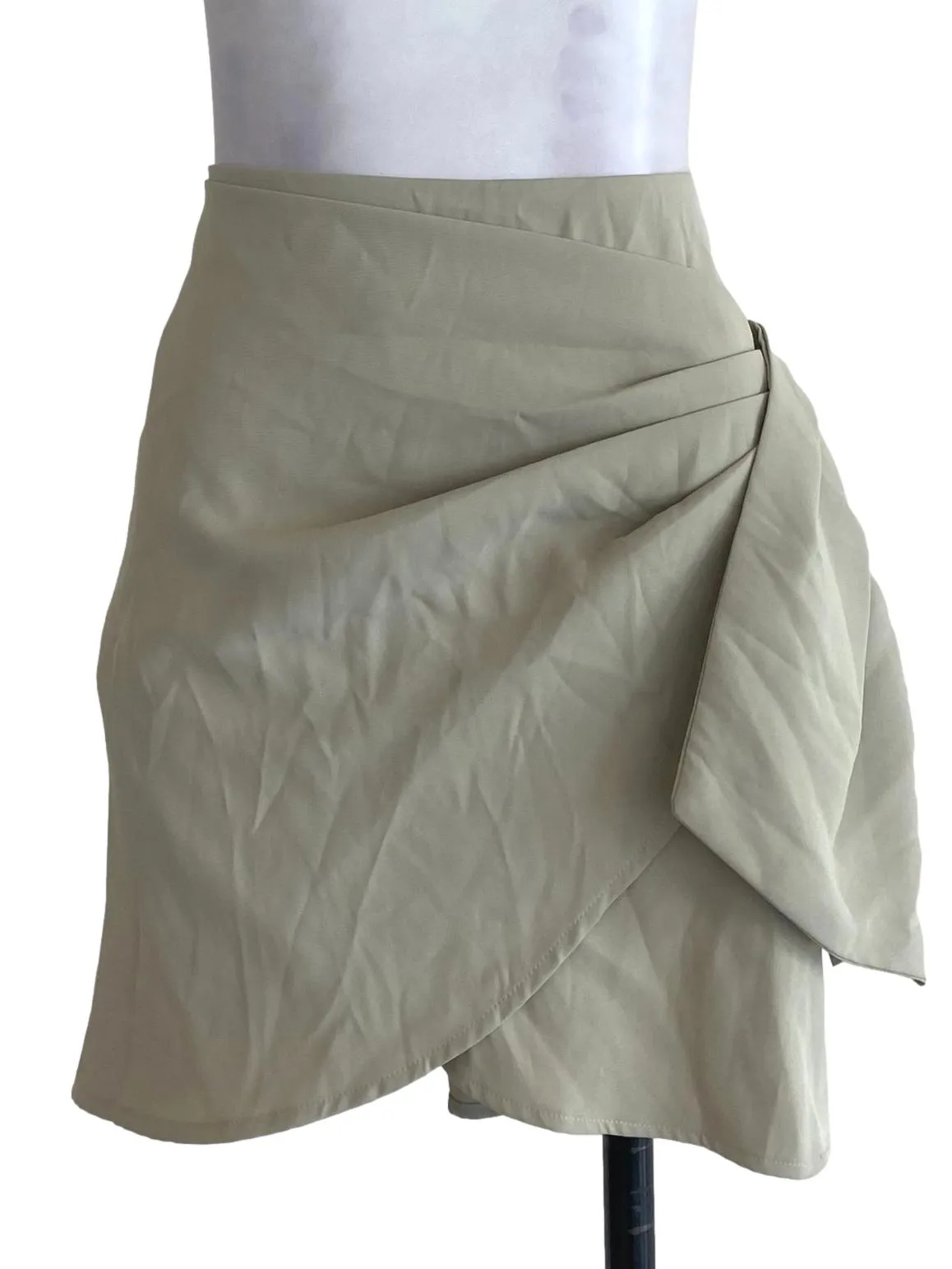 Green Wrap Skorts