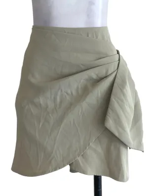 Green Wrap Skorts