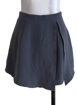 Grey Flapped Skorts