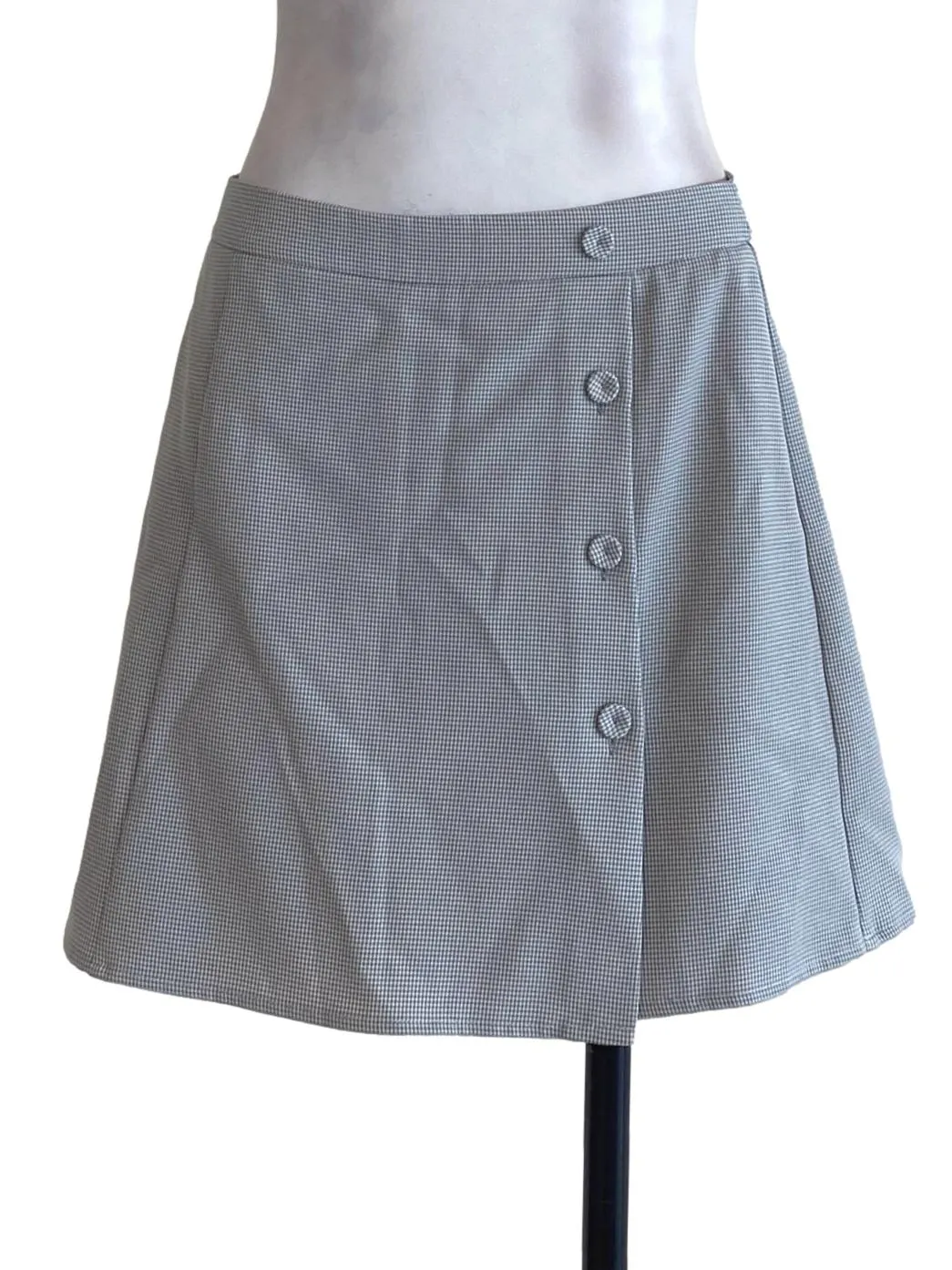 Grey Houndstooth Skort TCL