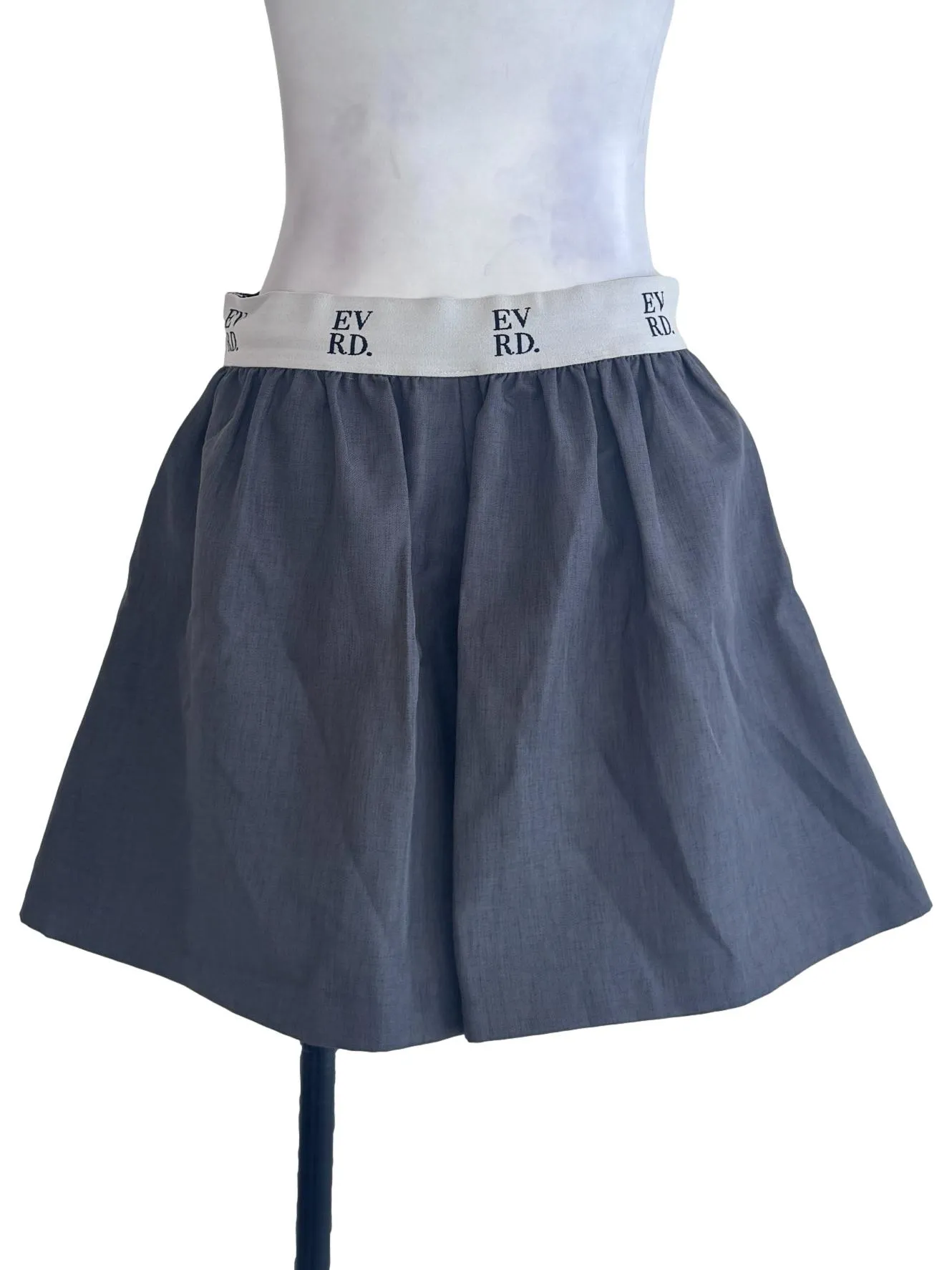 Grey Plain Shorts