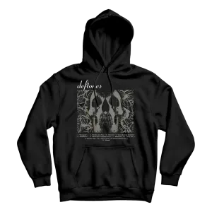 Grey Skull Tracklist Hoodie