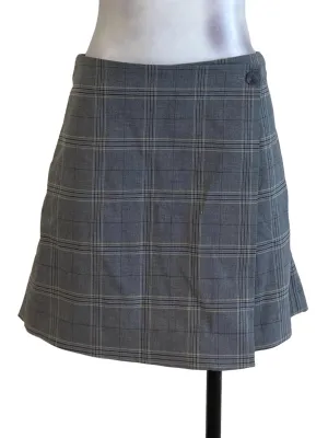 Grey Tartan Skorts