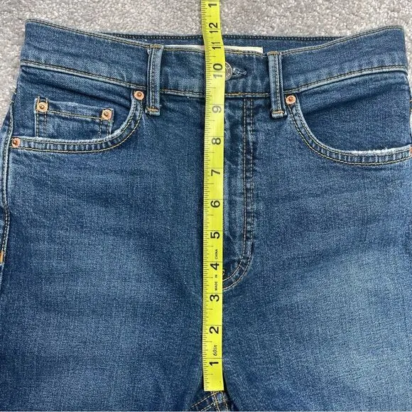 GRLFRND Kendall Jeans Women's 23 Blue Skinny High Rise Dark Denim Stretch