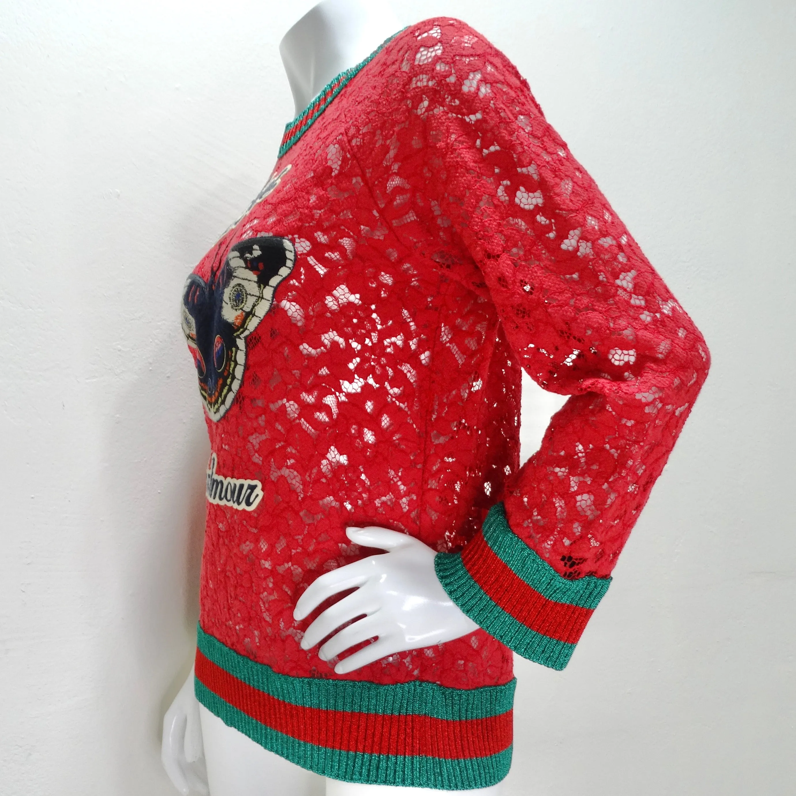 Gucci L'Aveugle Par Amour Graphic Print Sweatshirt
