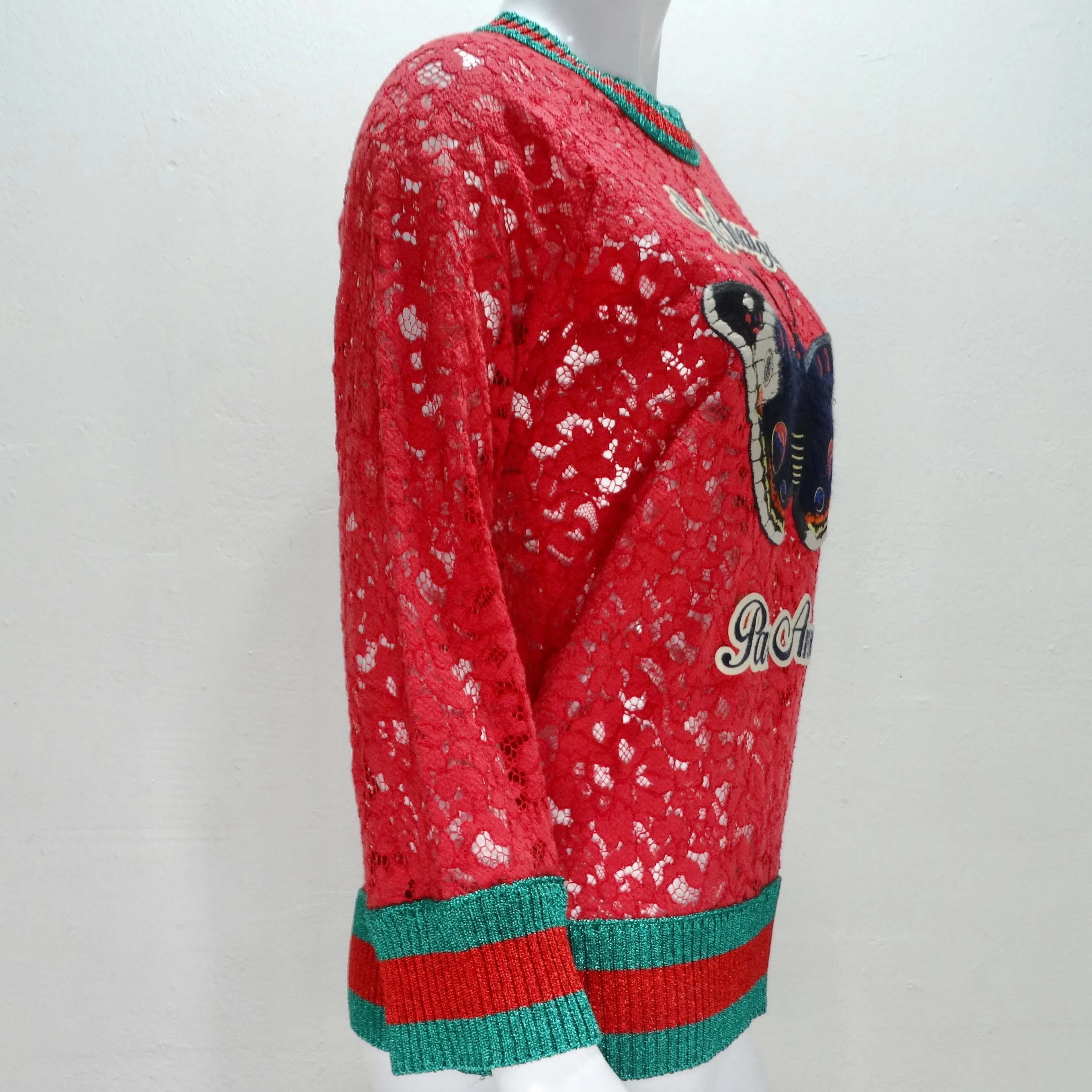 Gucci L'Aveugle Par Amour Graphic Print Sweatshirt