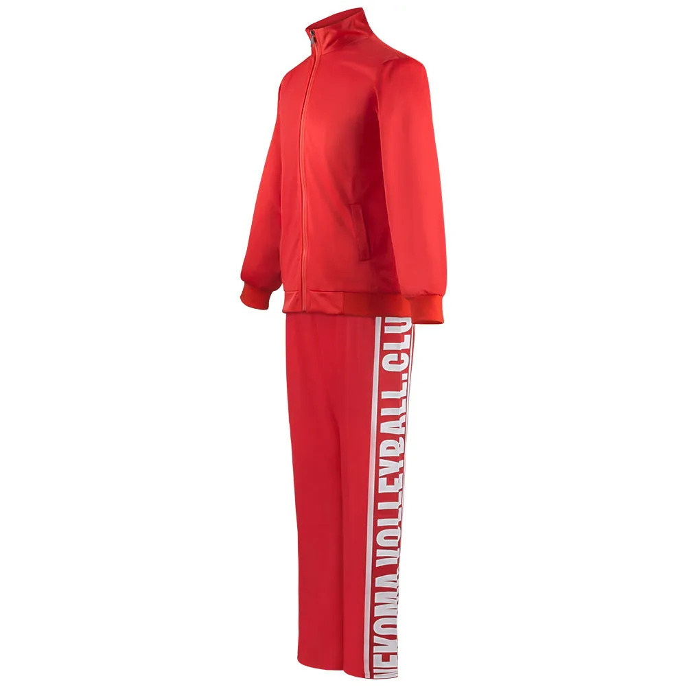 Haikyu!! Kenma Kozume Nekoma High School Red Team Uniform Cosplay Costume Outfits Halloween Carnival Suit