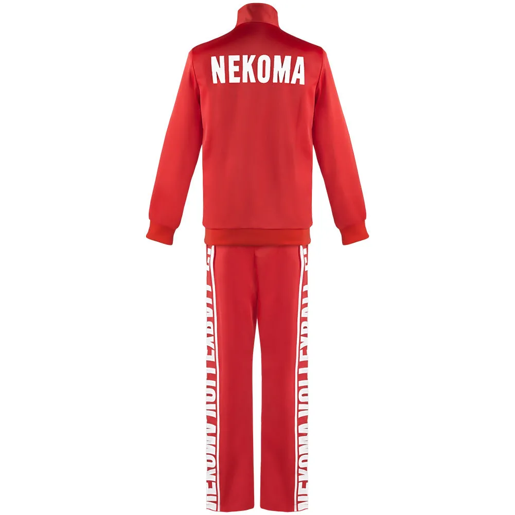 Haikyu!! Kenma Kozume Nekoma High School Red Team Uniform Cosplay Costume Outfits Halloween Carnival Suit