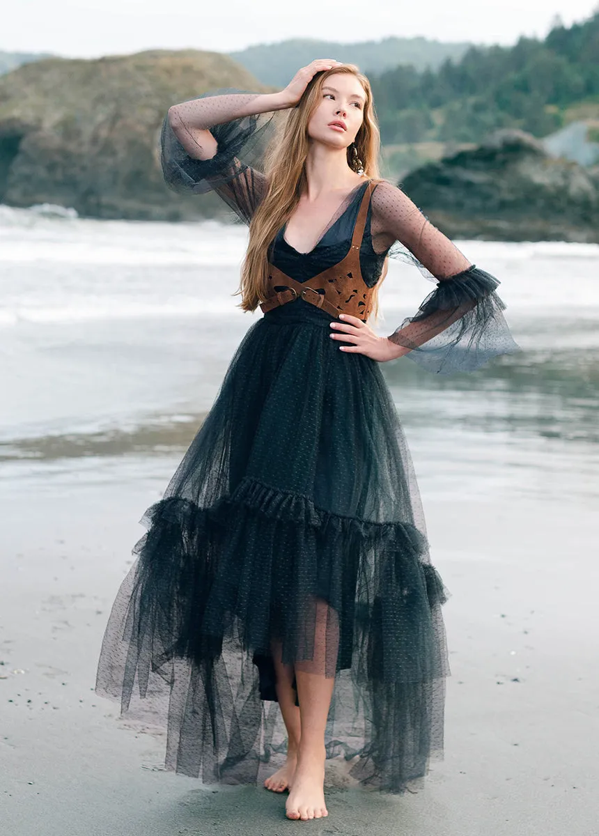 Haisley Impact Dress in Deep Spruce