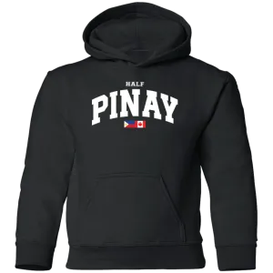 Half Pinay FILCAN Flag Youth Pullover Hoodie
