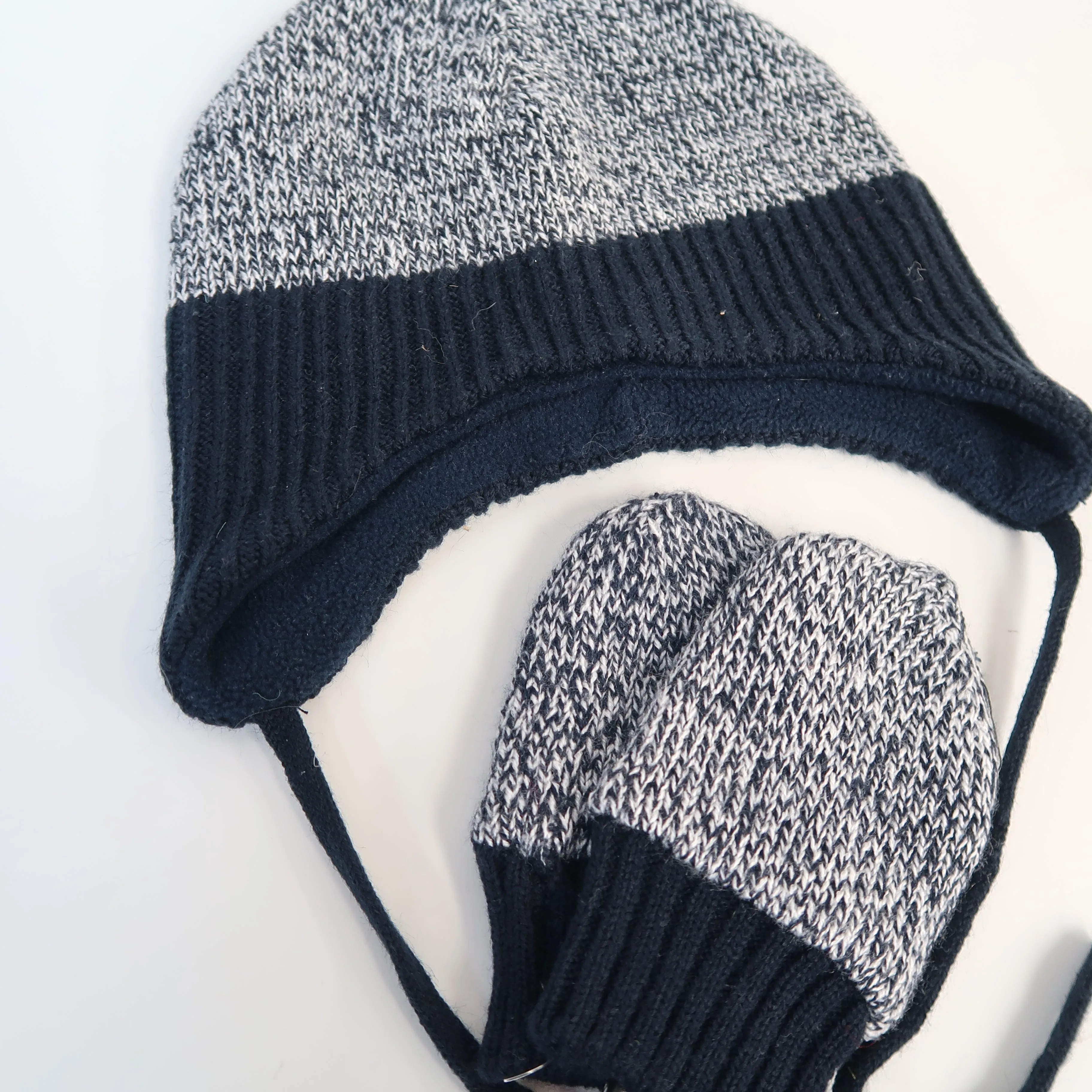 H&M - Hat & Mitt Set (3-6M)