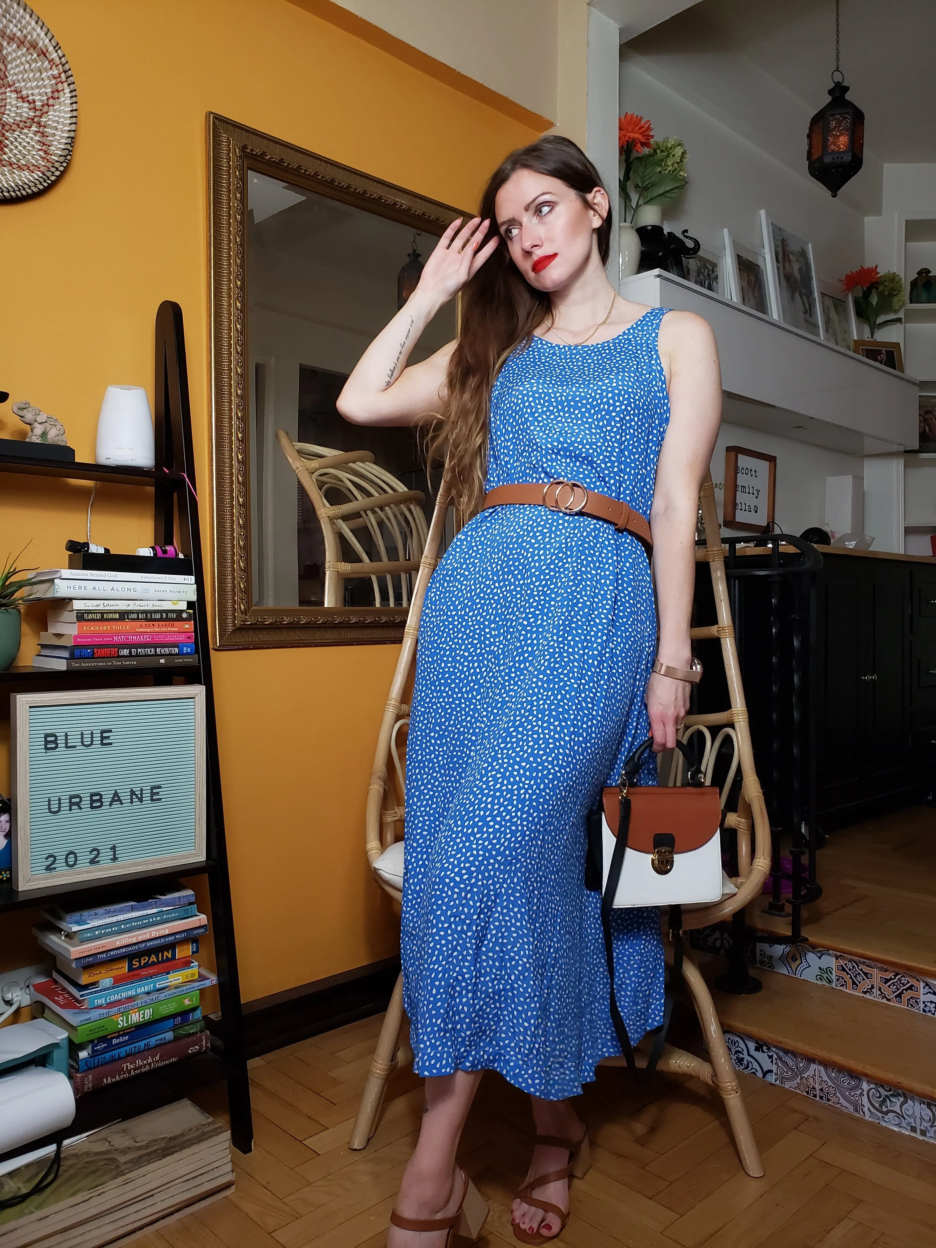 Hamptons Deadstock Blue Dress