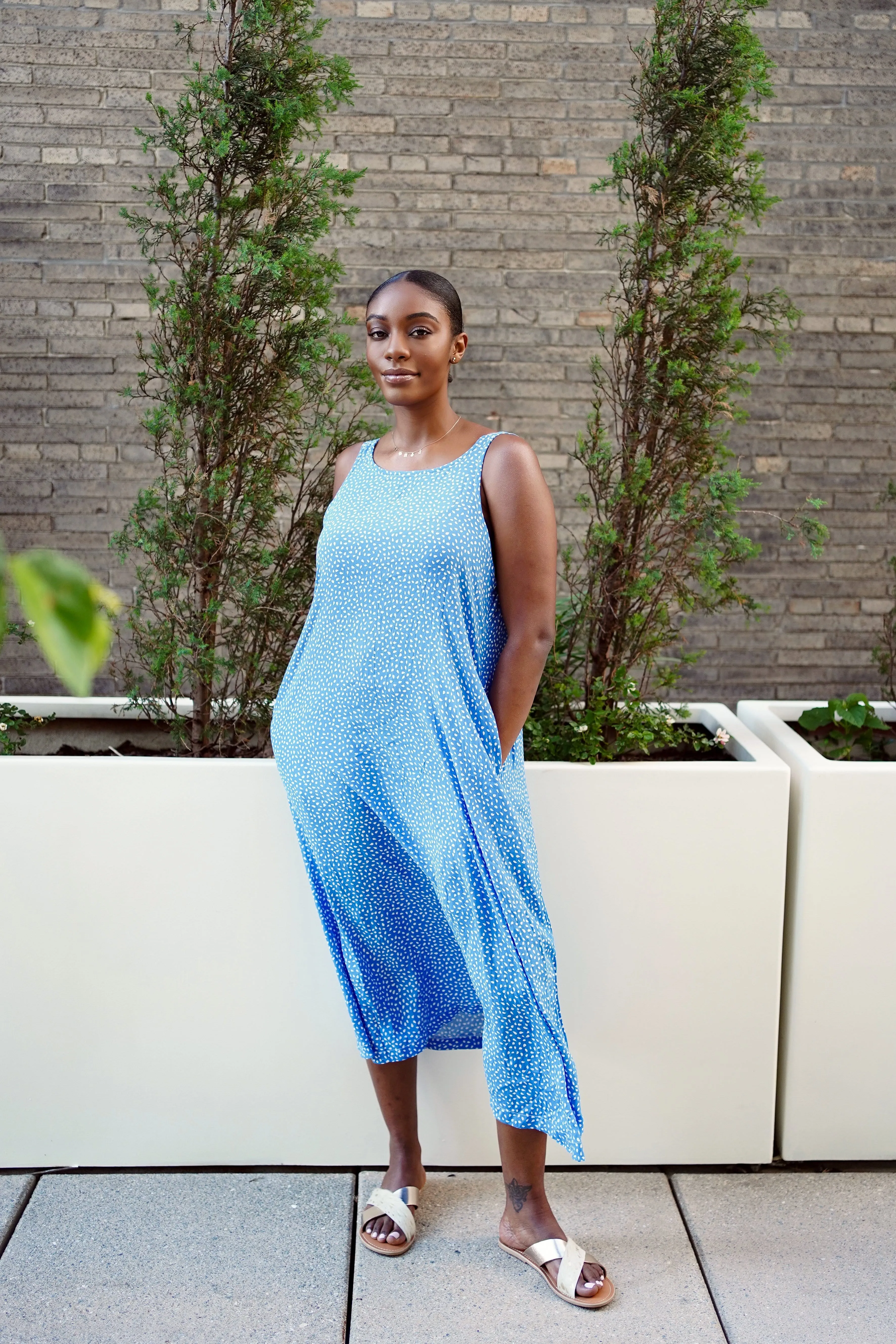 Hamptons Deadstock Blue Dress