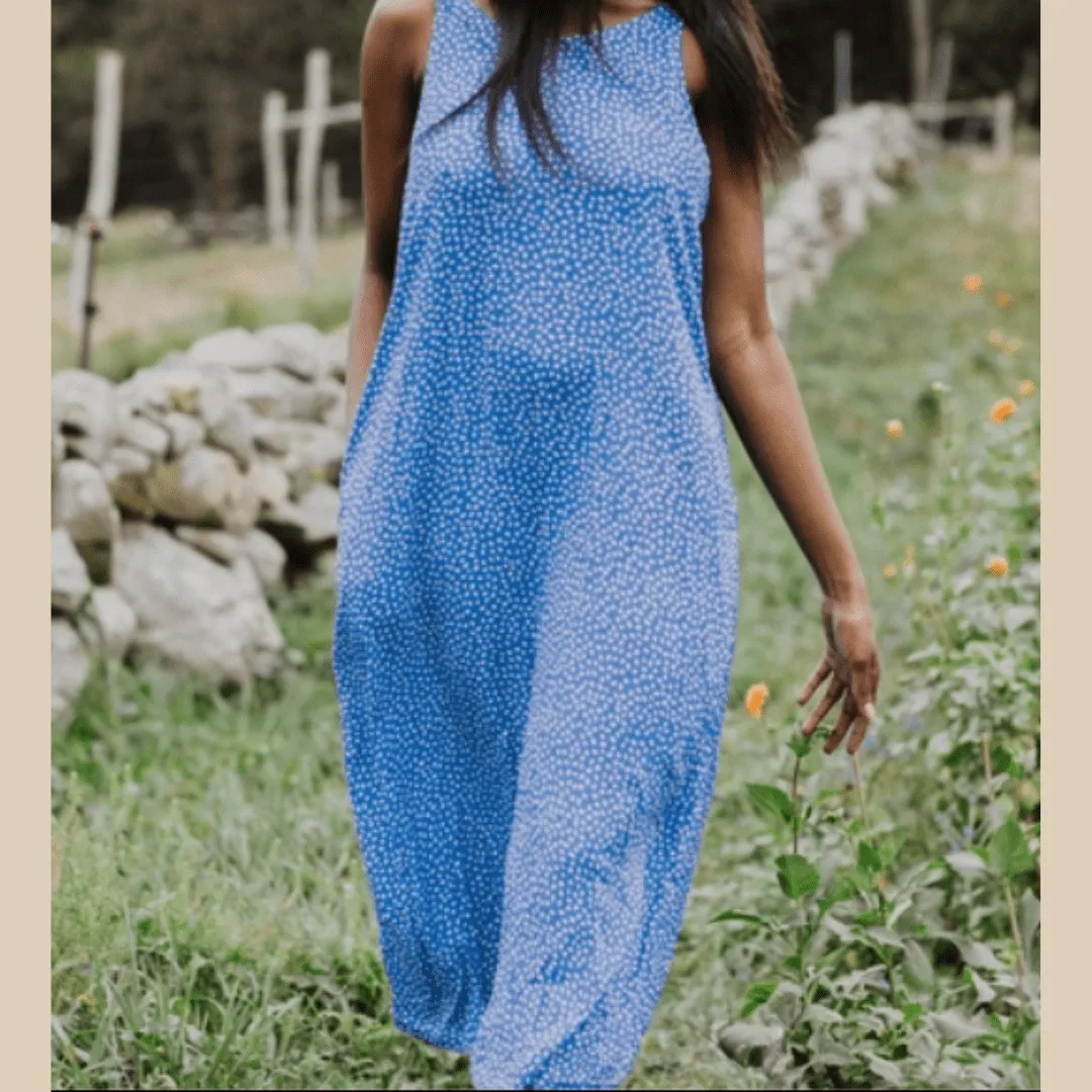 Hamptons Deadstock Blue Dress