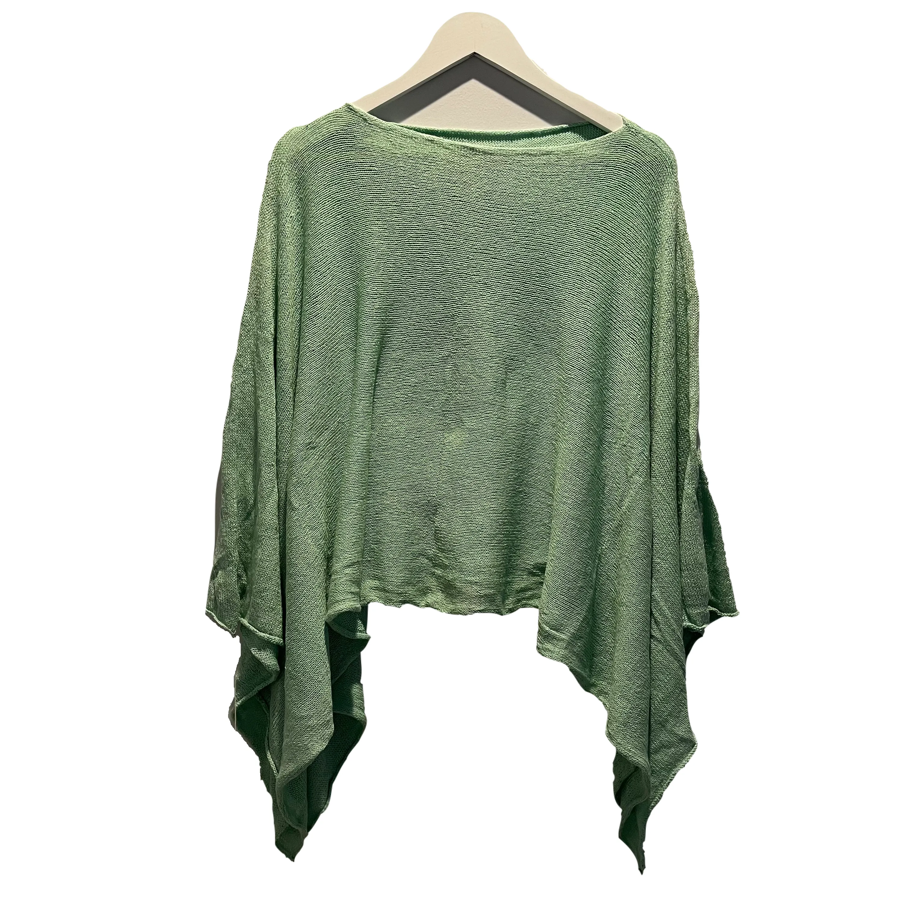 Handmade AuroKnits Silk Poncho