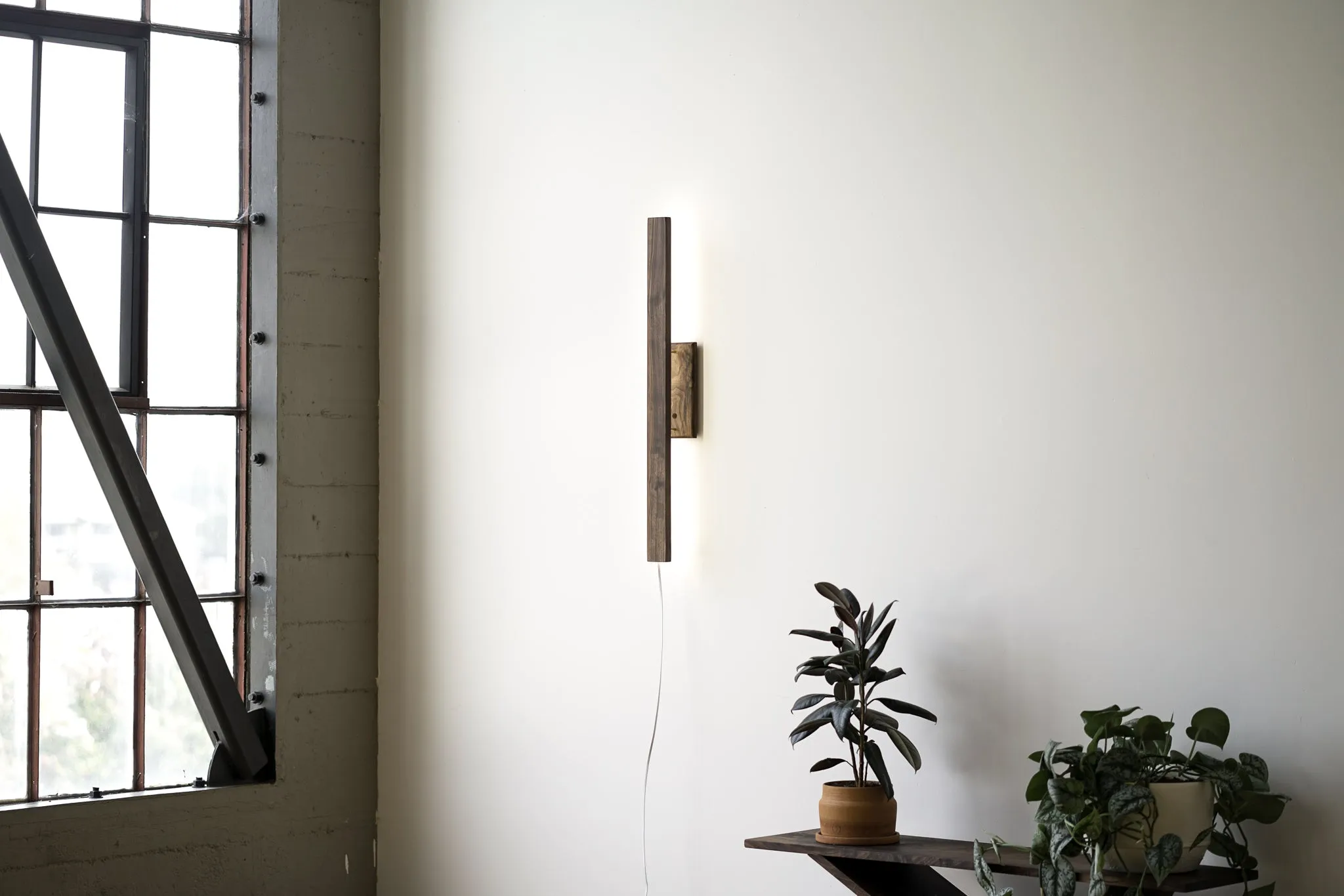 Hardwood Sconce