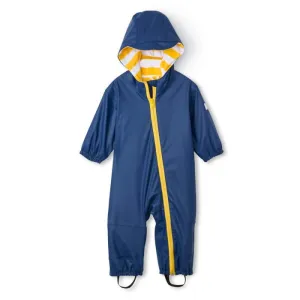 Hatley Navy Terry Lined Baby Bundler
