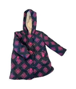 Hatley sherpa lined raincoat size 4