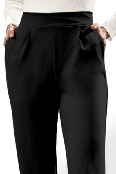 Hazel Blues® |  High Waist Straight Pants with Pockets