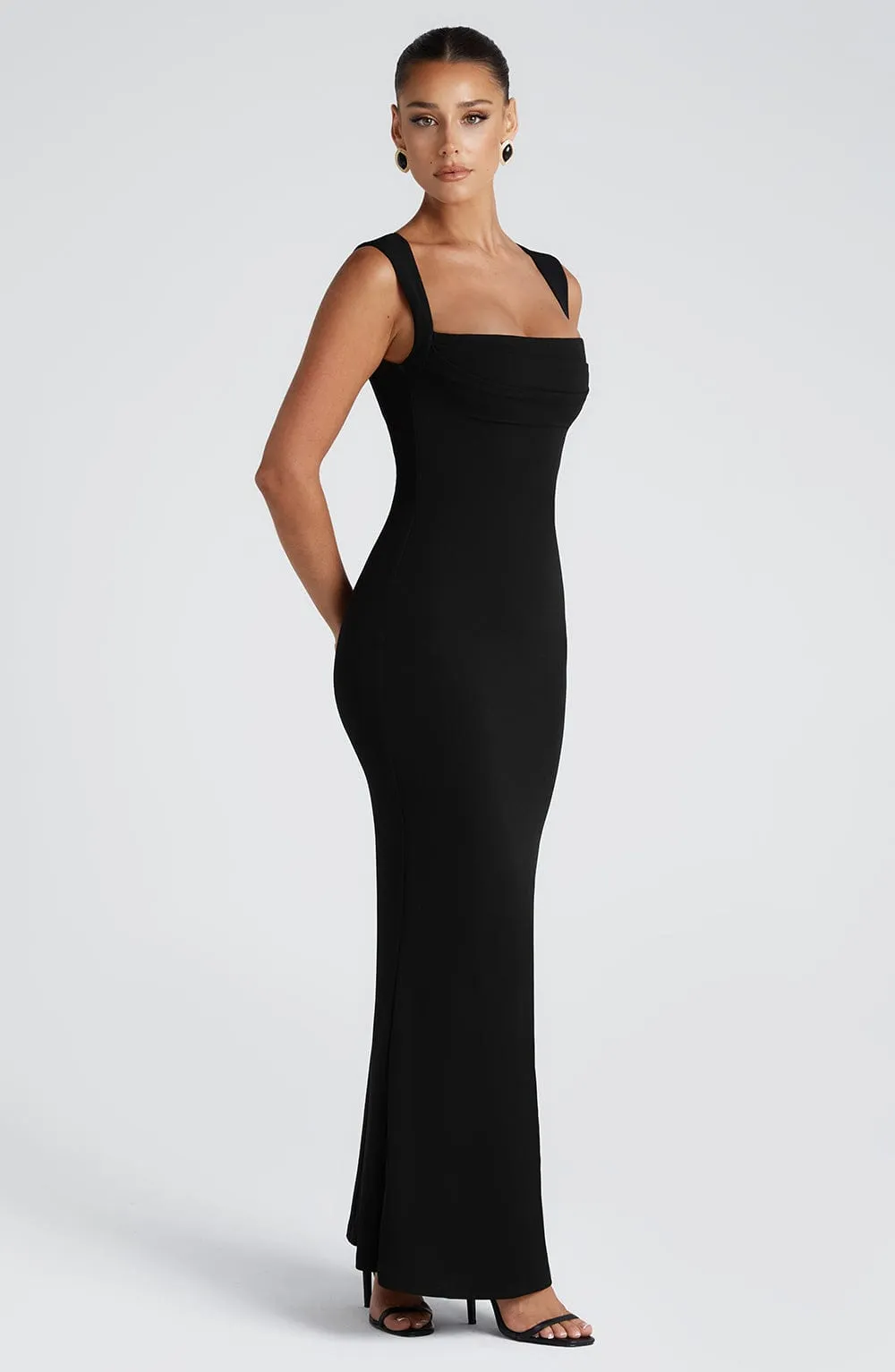 Helena Maxi Dress - Black