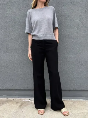 Hepburn Pant in Marfa Twill - Black