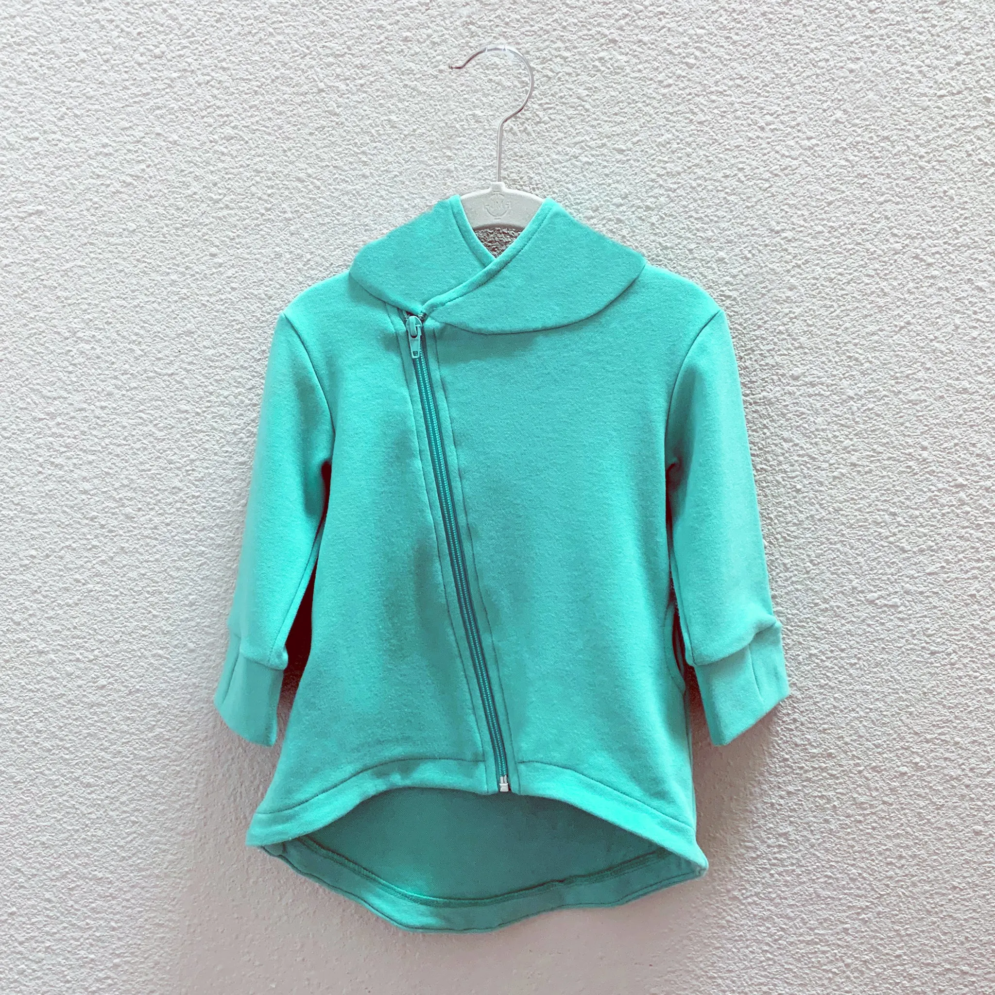Hi-Lo Hoodie - Aqua
