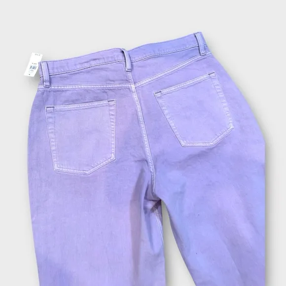 High Rise '90s Loose Jeans Lavender NWT