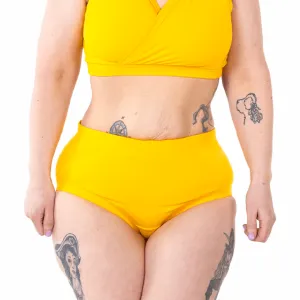 High Rise Briefs - Marigold