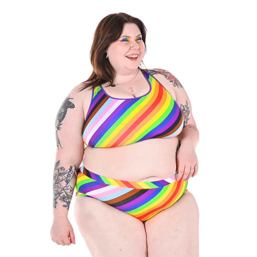 High Rise Briefs - Pride