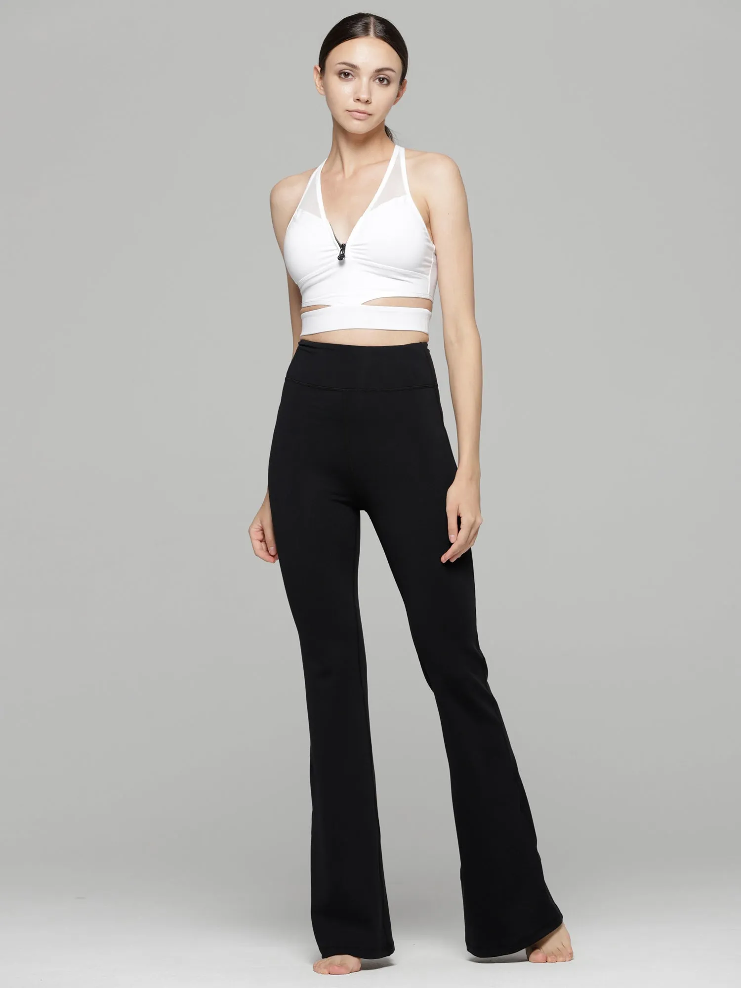 HIGH WAIST FLARE PANTS