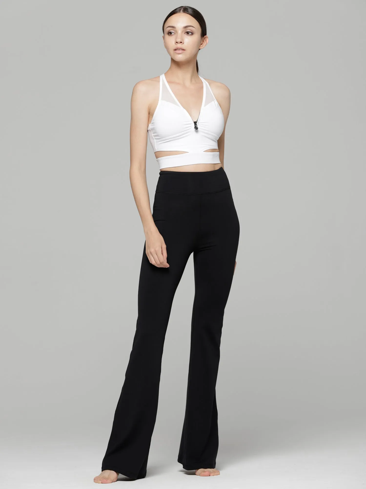 HIGH WAIST FLARE PANTS
