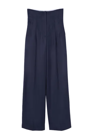 High-Waisted Smoking Pants