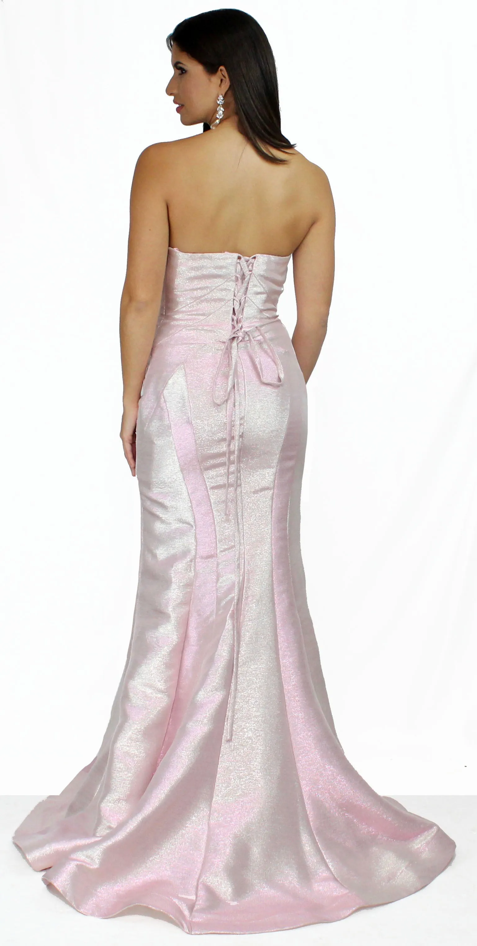 Hold on to Love Opal Pink Formal Gown