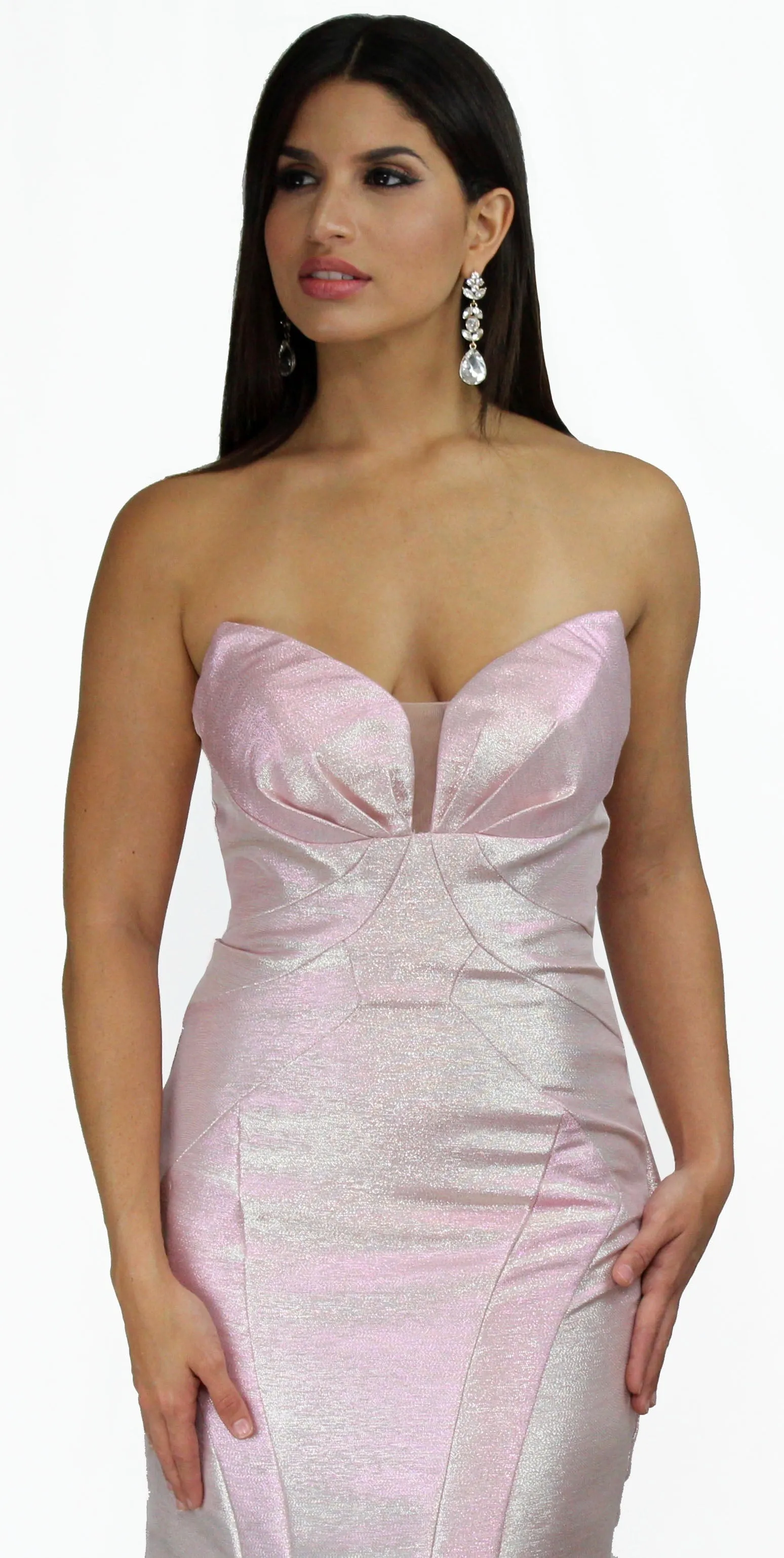 Hold on to Love Opal Pink Formal Gown