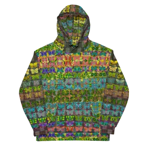 Hoodie (Unisex)(Butterfly Glade Tree Link Pride Stripes) RJSTHS2022 RJS